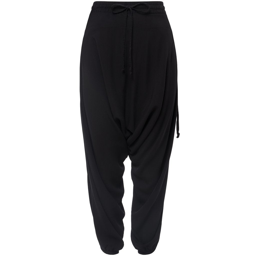 harem pants ghost form #black