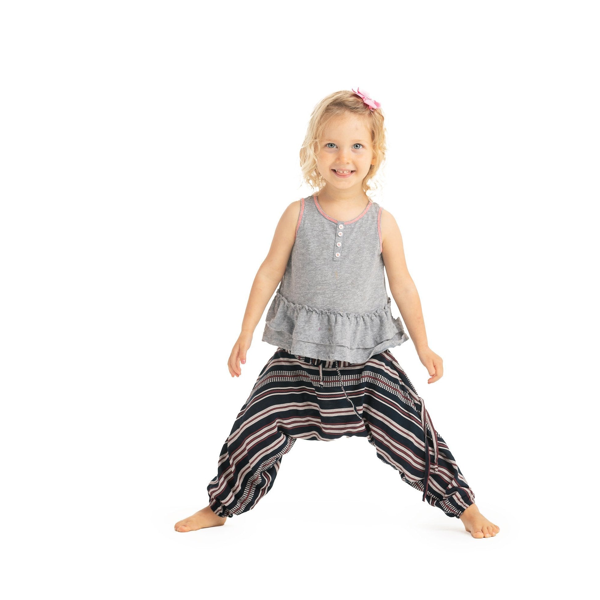 kids harem pants#chainlink