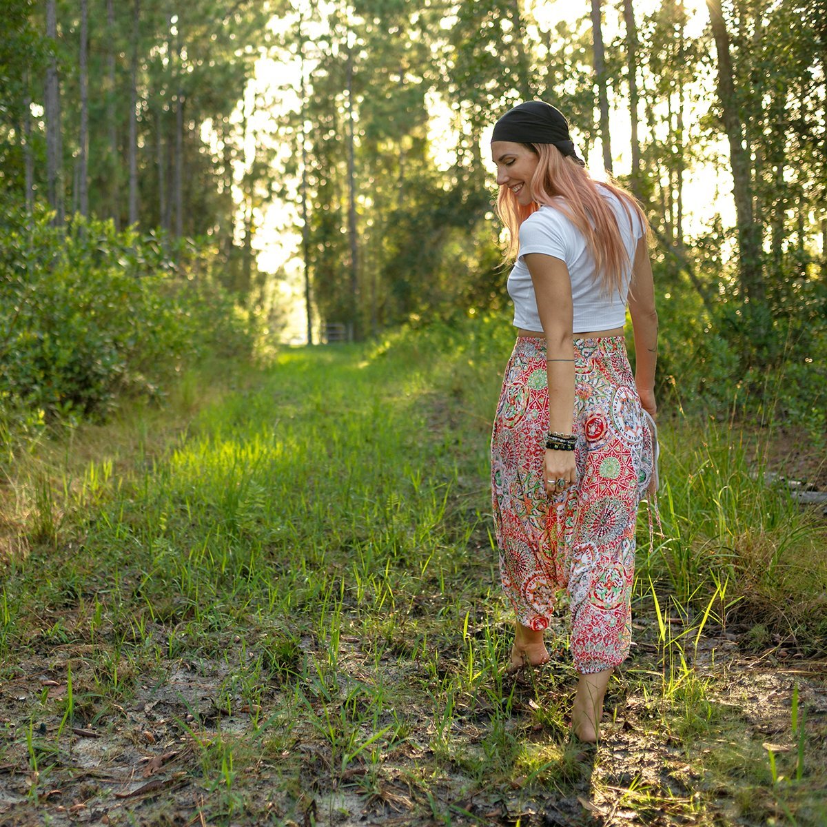boho pants#color_red-galactic