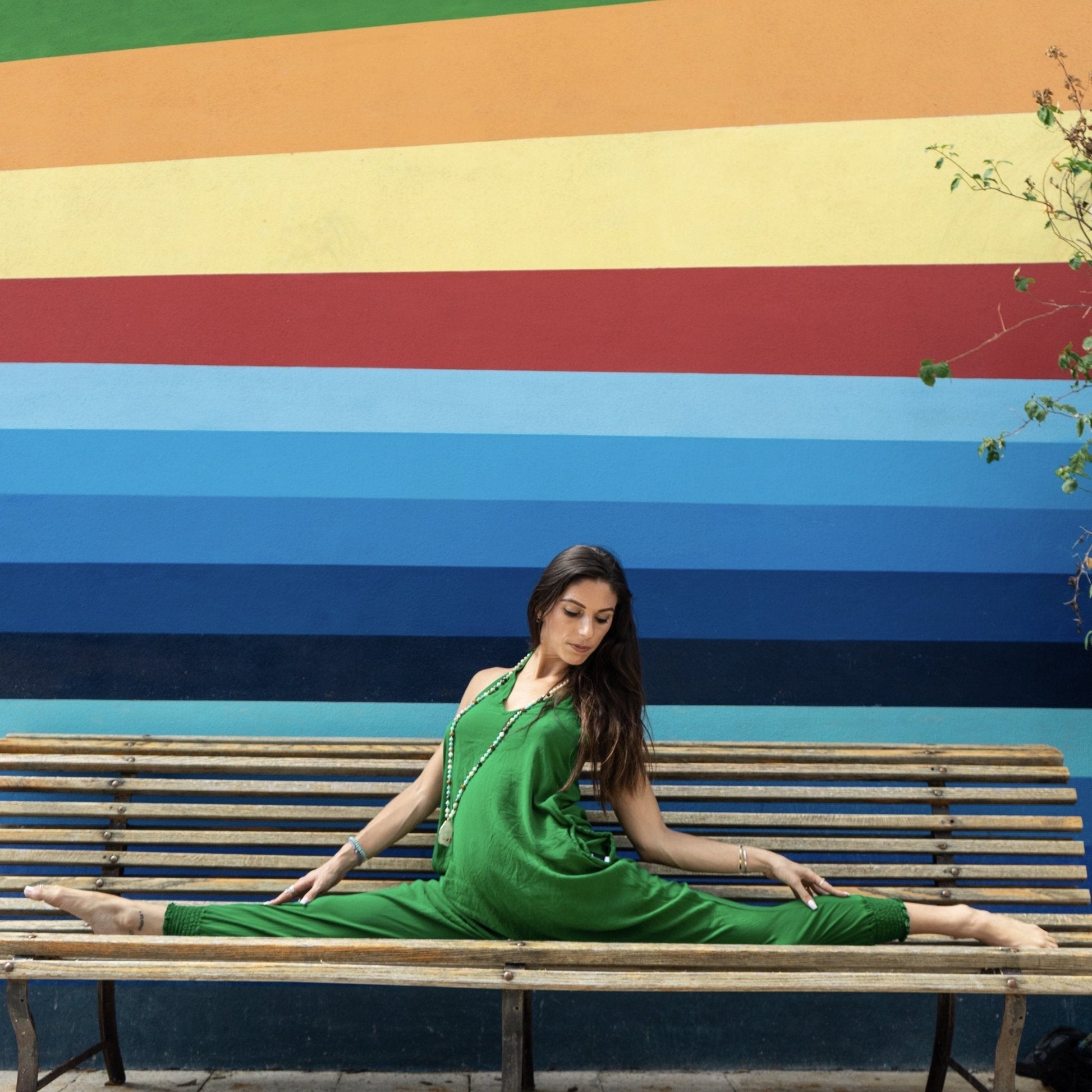 Harem rompers#color_green