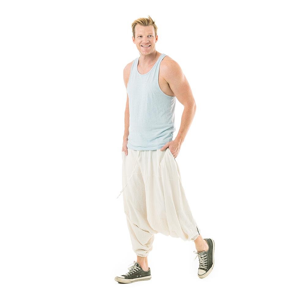 mens sweat pants#color_beige