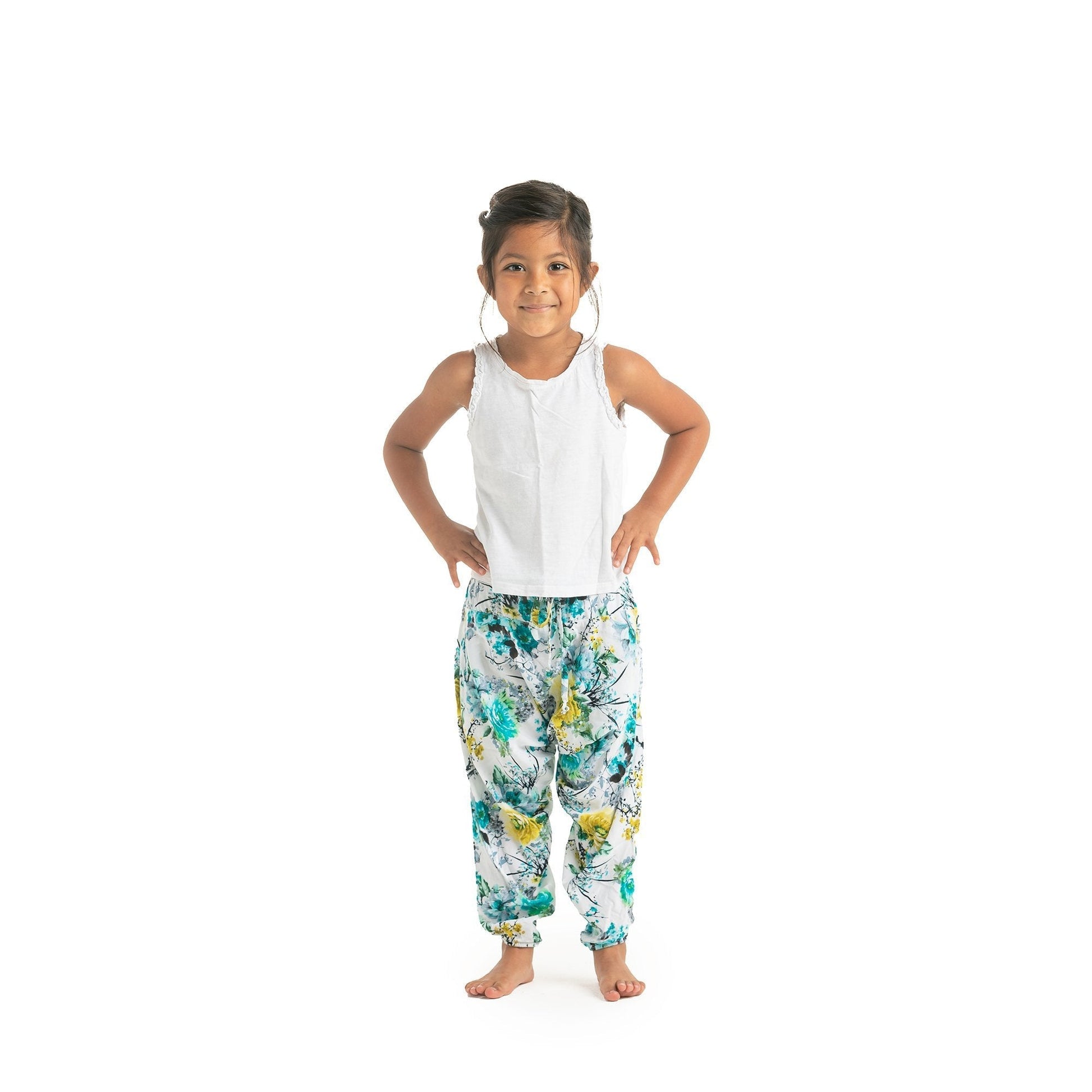 Dandelion – Flower Harem Pants By: Buddha Pants® (Kids)