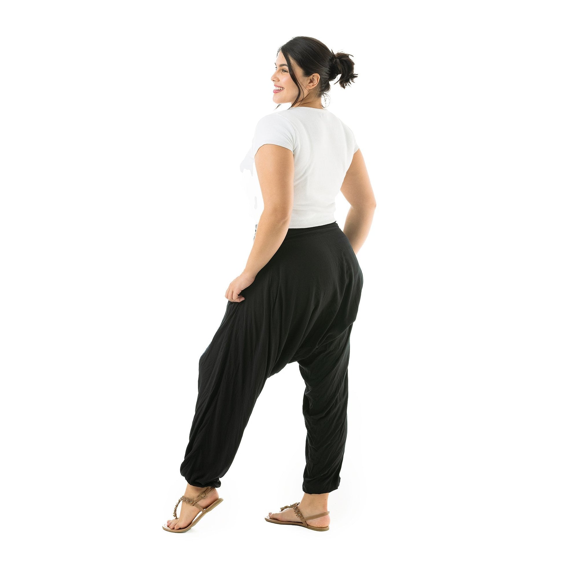 mens yoga pants plus size#black