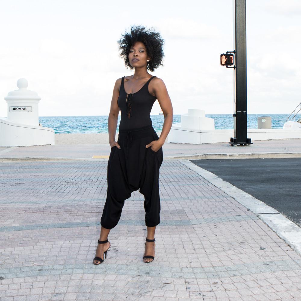 fort lauderdale beach pants#black