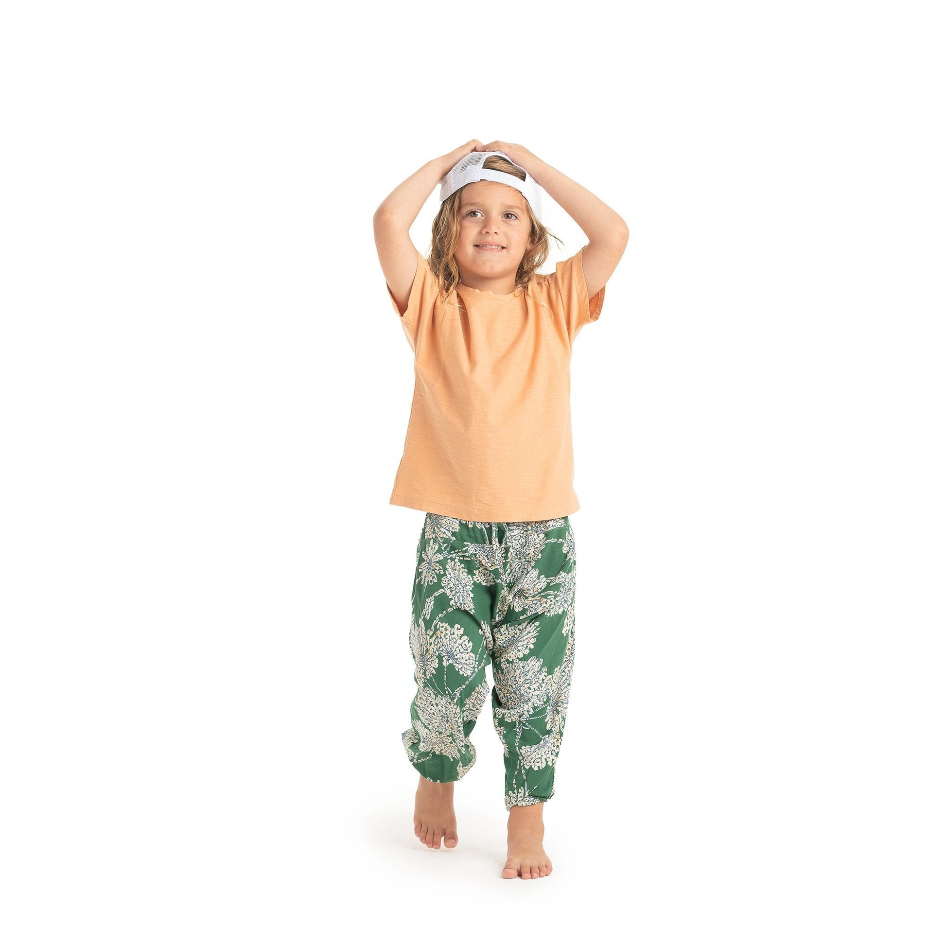 kids yoga pants#color_dandelion