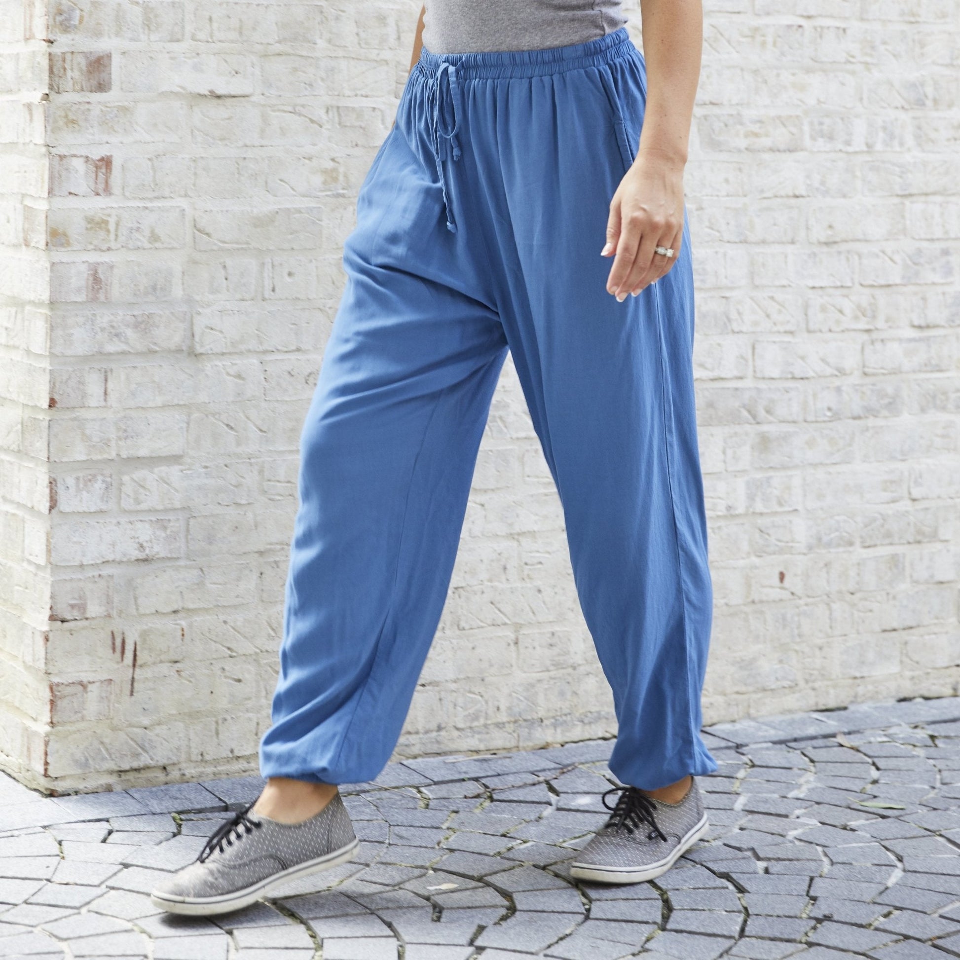 baggy thai pants#color_blue-jay