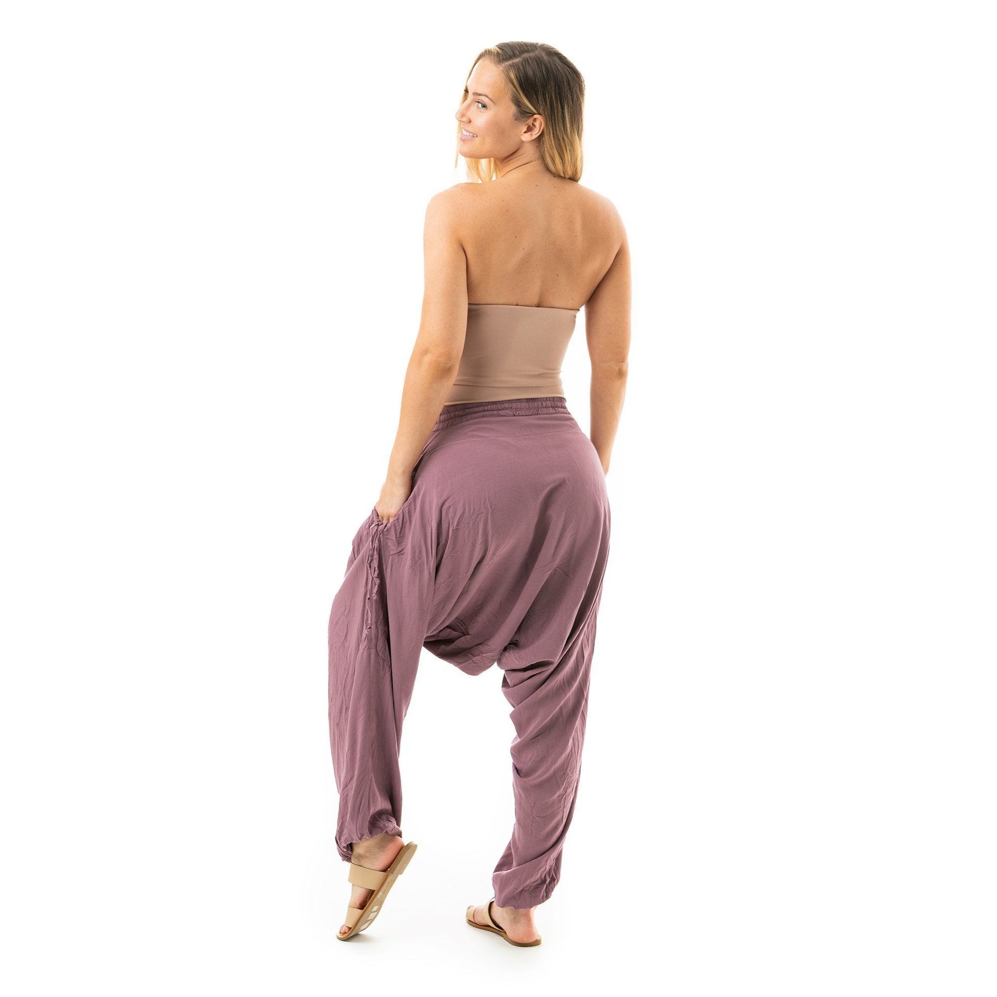 baggy yoga pants#color_lavender